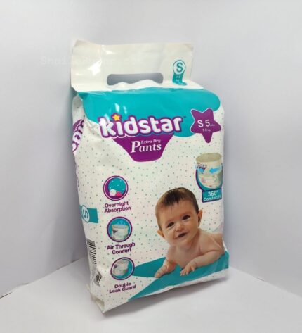 Kidstar Baby Diapper - S 3-8 kg,5 pcs